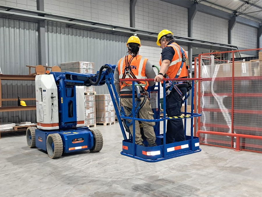 Curso Operación de Plataformas Elevadoras PEMP Articuladas y Tijera (a solicitud de empresas)